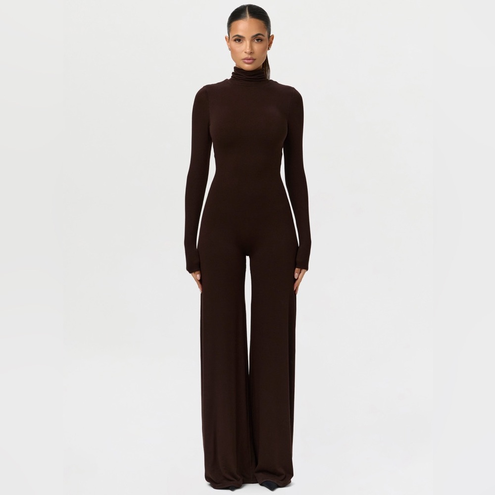 Naked Wardrobe The NW Sculpt Wide-Leg Jumpsuit